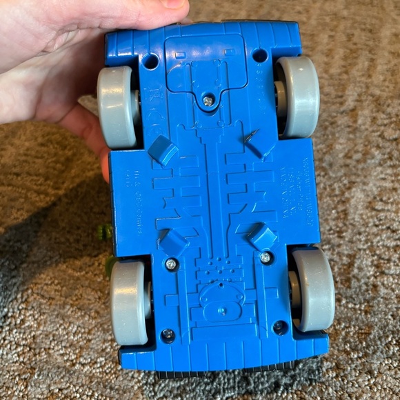 Fisher Price Imaginext DC Super Friends Batmobile Batman & Robin w/orange disc - Picture 7 of 8